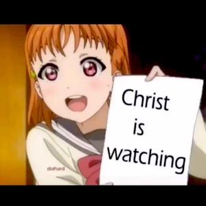 Christ is watching